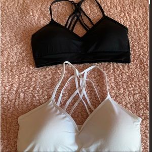 Bralette (black and white)